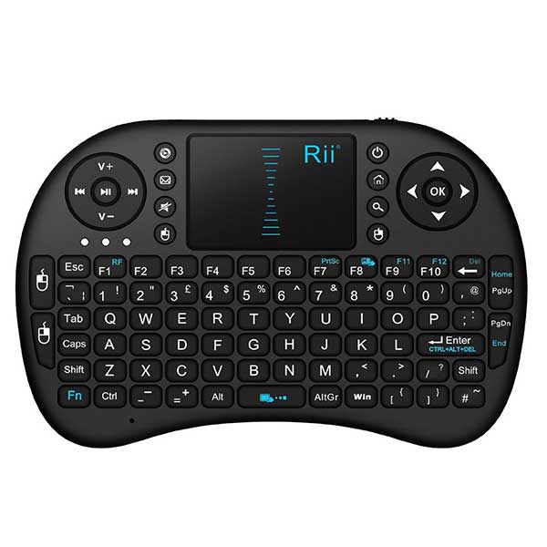 Riitek Rii Mini i8 Wireless Keyboard With Mouse Touchpad - TV / Consoles / HTPC / Android TV Box