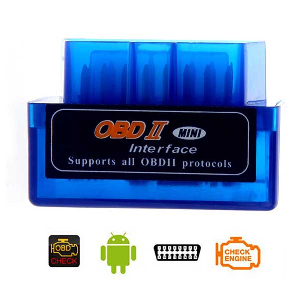 Mini OBD2 Diagnostic Bluetooth Scan Adapter For Android Torque Car ELM327