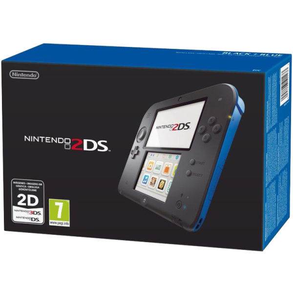 Nintendo 2DS - Black & Blue