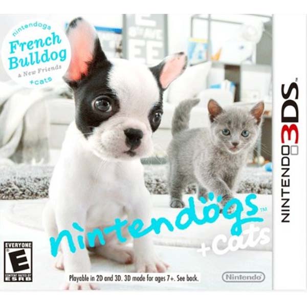 Nintendogs + Cats French Bulldog And New Friends - Nintendo 3DS Game
