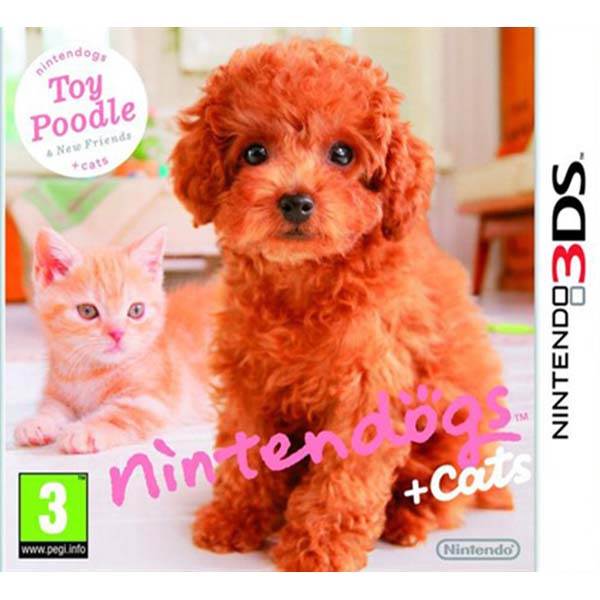 Nintendogs + Cats Toy Poodle And New Friends - Nintendo 3DS Game