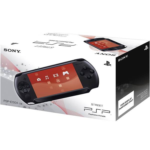 Sony Playstation Portable PSP Street E-1004 Charcoal Black