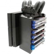 Games Tower Stand & Twin Charging Docking Station