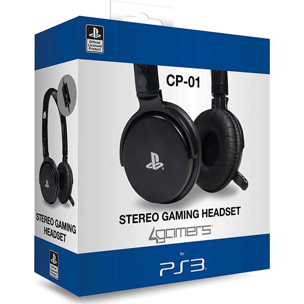 PS3 4Gamers Stereo Gaming Headset CP 01