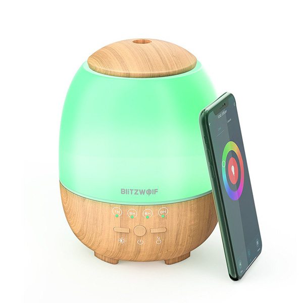 Aroma Diffuser With Ultrasonic Blitzwolf WiFi Smart Atomization 400ml