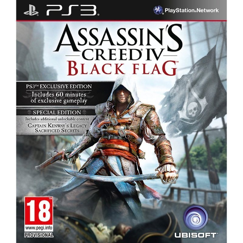 Assassins Creed IV Black Flag Special Edition - PS3 Game