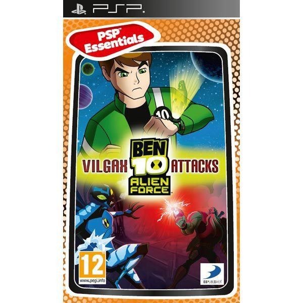 Ben 10 Alien Force Vilgax Attacks Essentials Edition - PSP Game