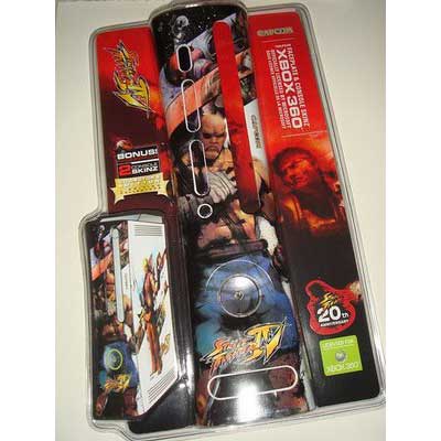 Street Fighter IV - Controller Faceplate And Console Skinz Per PS3