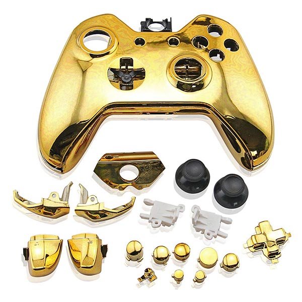 Full Housing Shell Electro Gold Xbox One Replacement Controller