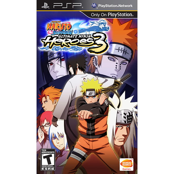 Naruto Shippuden Ultimate Ninja Heroes 3 - PSP Game