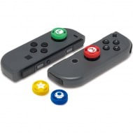 Analog Caps 4 Pieces Super Mario - Nintendo Switch Controller