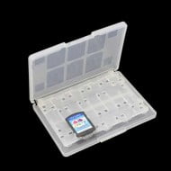 Game Case Holder White 18 in 1 - PS Vita