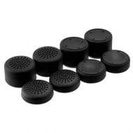 Ornate Analog Controller Thumbstick Silicone Grip Cap Cover 8X Black - Xbox One Controller