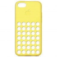 Apple Faceplate Back Cover Silicon Θήκη MF038ZM/A Yellow - iPhone 5C