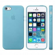 Apple Faceplate Leather Θήκη MF044 Blue - Iphone 5 / 5S / SE