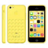 Apple Faceplate Back Cover Silicon Θήκη MF038ZM/A Yellow - iPhone 5C