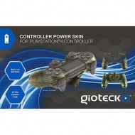 Gioteck Controller Power Skin & Battery Camo - PS4 Controller