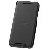 HTC Flip Case Θήκη HC V851 Black Red - HTC One Μini M4