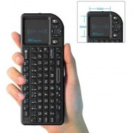 Ασύρματο Πληκτρολόγιο Riitek RT-MWK01 Μini Wireless Keyboard With Mouse Touchpad - TV / Consoles / HTPC / Android TV Box