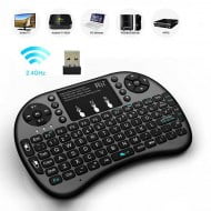 Ασύρματο Πληκτρολόγιο Riitek Rii Μini i08+ Wireless Keyboard With Mouse Touchpad - TV / Consoles / HTPC / Android TV Box