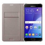 Samsung Flip Cover Θήκη EF-WA510PF Gold - Galaxy A5 2016 SM-A510F