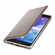 Samsung Flip Cover Θήκη EF-WA510PF Gold - Galaxy A5 2016 SM-A510F
