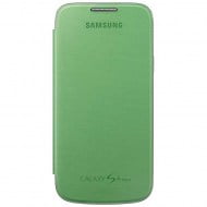 Samsung Flip Cover Θήκη Green EF-FI919BG - Galaxy S4 Mini I9195 / I9192