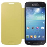 Samsung Flip Cover Θήκη Yellow EF-FI919BY - Galaxy S4 Mini I9195 / I9192