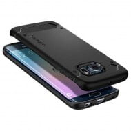Spigen Rugged Armor Black - Samsung Galaxy S6 Edge