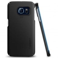Spigen Thin Fit Smooth Black - Samsung Galaxy S6 Edge