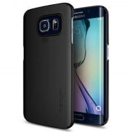 Spigen Thin Fit Smooth Black - Samsung Galaxy S6 Edge