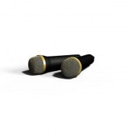 Microphones We Sing Gold Top 2 Mic Bundle & USB Hub - PS4 / PS3 / Xbox One / Xbox 360 / Wii / Wii U