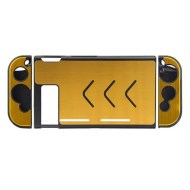 Aluminium Protective Case Metal Cover Gold - Nintendo Switch Console