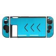 Aluminium Protective Case Metal Cover Light Blue - Nintendo Switch Console