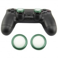 Analog Caps Aluminium ThumbStick Grips Green - PS4 Controller