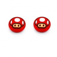 Analog Caps ThumbStick Grips Red Mushroom