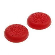 Analog Caps TPU ThumbStick Grips Red - PS4 Controller