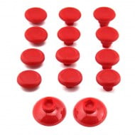 Analog Controller FPS ThumbSticks Grips Caps Cover 12X Red