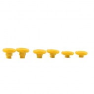 Analog Controller FPS ThumbSticks Grips Caps Cover 12X Yellow B
