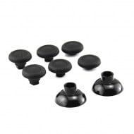 Analog Controller Romevable FPS ThumbSticks Grips Caps Cover 6X Black - Joy Con Controller