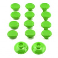 Analog Controller Thumb Stick Grip Cap Cover 12X Green