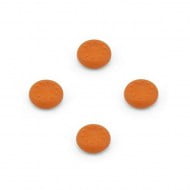 Analog Controller Thumb Stick Silicone Grip Caps Cover 4X Orange - PS4 / PS3 / PS2 / XBOX 360 / XBOX One