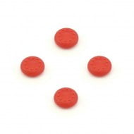 Analog Controller Thumb Stick Silicone Grip Caps Cover 4X Red - PS4 / PS3 / PS2 / XBOX 360 / XBOX One