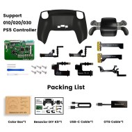 Besavior DIY Kit Back Button Extension Attachment Programable Remapping Paddle - PS5 Controller