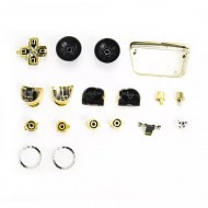 Buttons Electroplating Set Mod Kits Gold - PS5 Controller