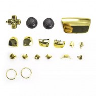 Buttons Electroplating Set Mod Kits Gold - PS5 Controller