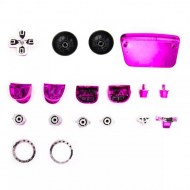 Buttons Electroplating Set Mod Kits Pink- PS5 Controller
