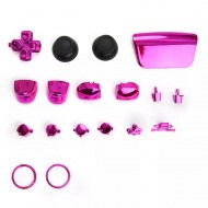 Buttons Electroplating Set Mod Kits Pink- PS5 Controller