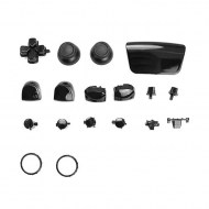 Buttons Plastic Set Mod Kits Black - PS5 Controller