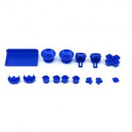Buttons Plastic Set Mod Kits Blue - PS4 V2 Controller
